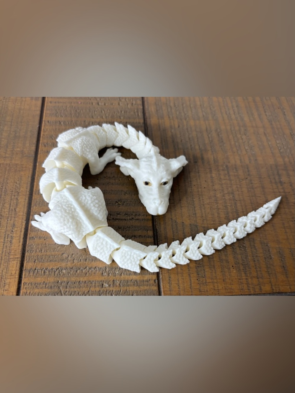 Custom Articulated Falkor the Luck Dragon Figure - 15" NeverEnding Story